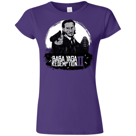 T-Shirts Purple / S Baba Yaga Redeption Junior Slimmer-Fit T-Shirt