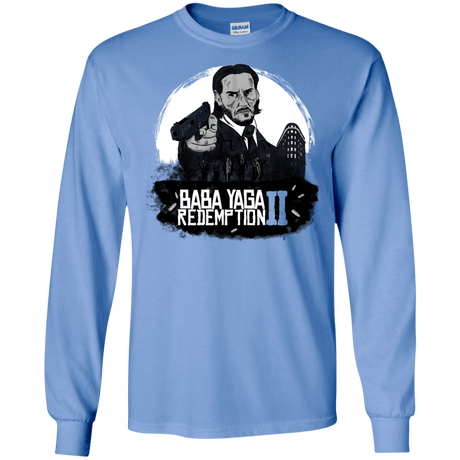 T-Shirts Carolina Blue / S Baba Yaga Redeption Men's Long Sleeve T-Shirt