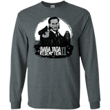 T-Shirts Dark Heather / S Baba Yaga Redeption Men's Long Sleeve T-Shirt