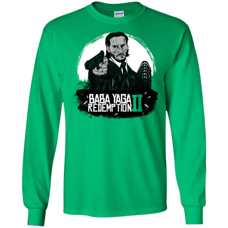 T-Shirts Irish Green / S Baba Yaga Redeption Men's Long Sleeve T-Shirt