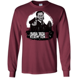 T-Shirts Maroon / S Baba Yaga Redeption Men's Long Sleeve T-Shirt