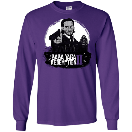 T-Shirts Purple / S Baba Yaga Redeption Men's Long Sleeve T-Shirt