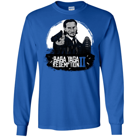 T-Shirts Royal / S Baba Yaga Redeption Men's Long Sleeve T-Shirt