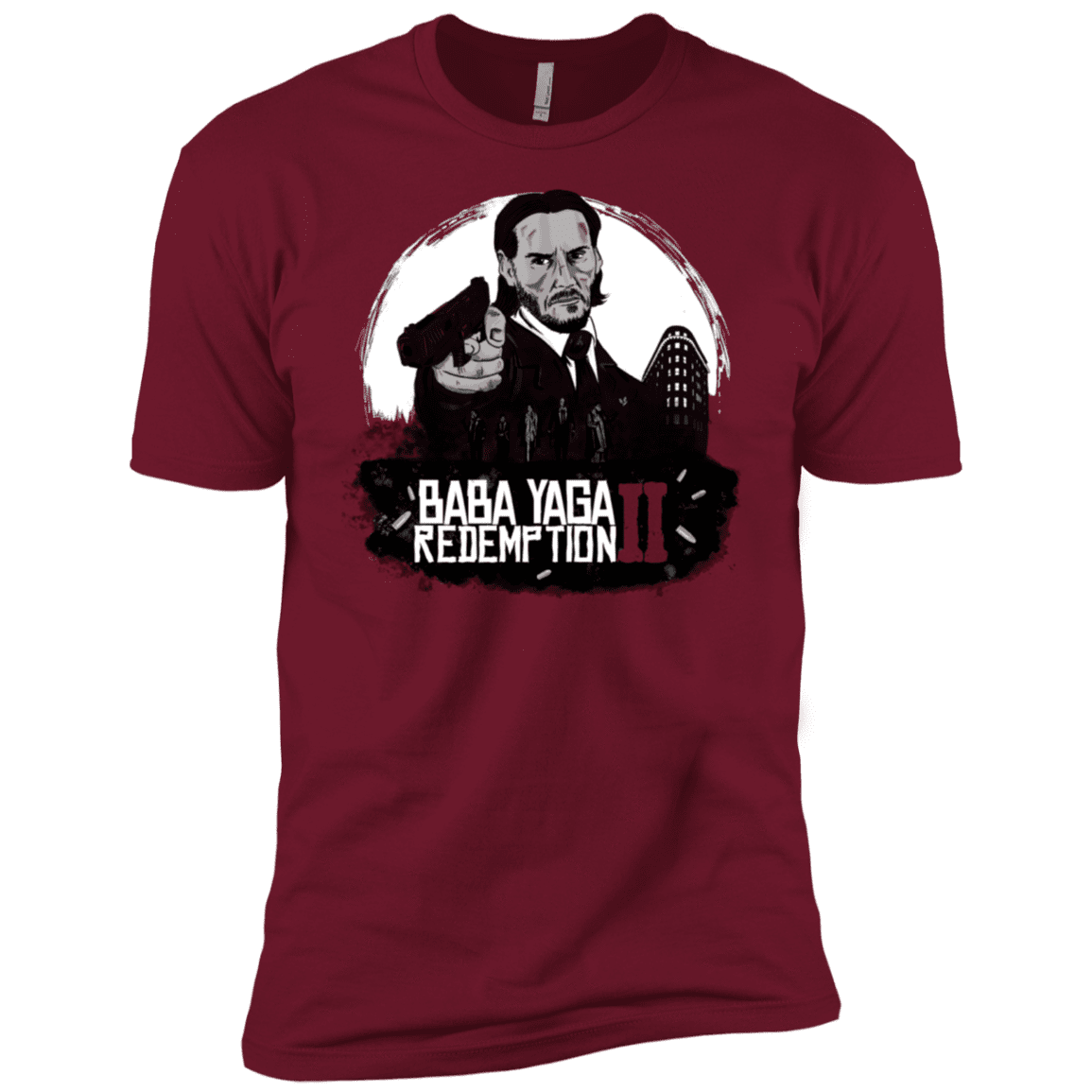 T-Shirts Cardinal / X-Small Baba Yaga Redeption Men's Premium T-Shirt