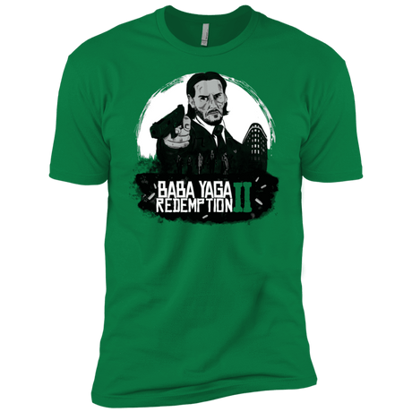 T-Shirts Kelly Green / X-Small Baba Yaga Redeption Men's Premium T-Shirt