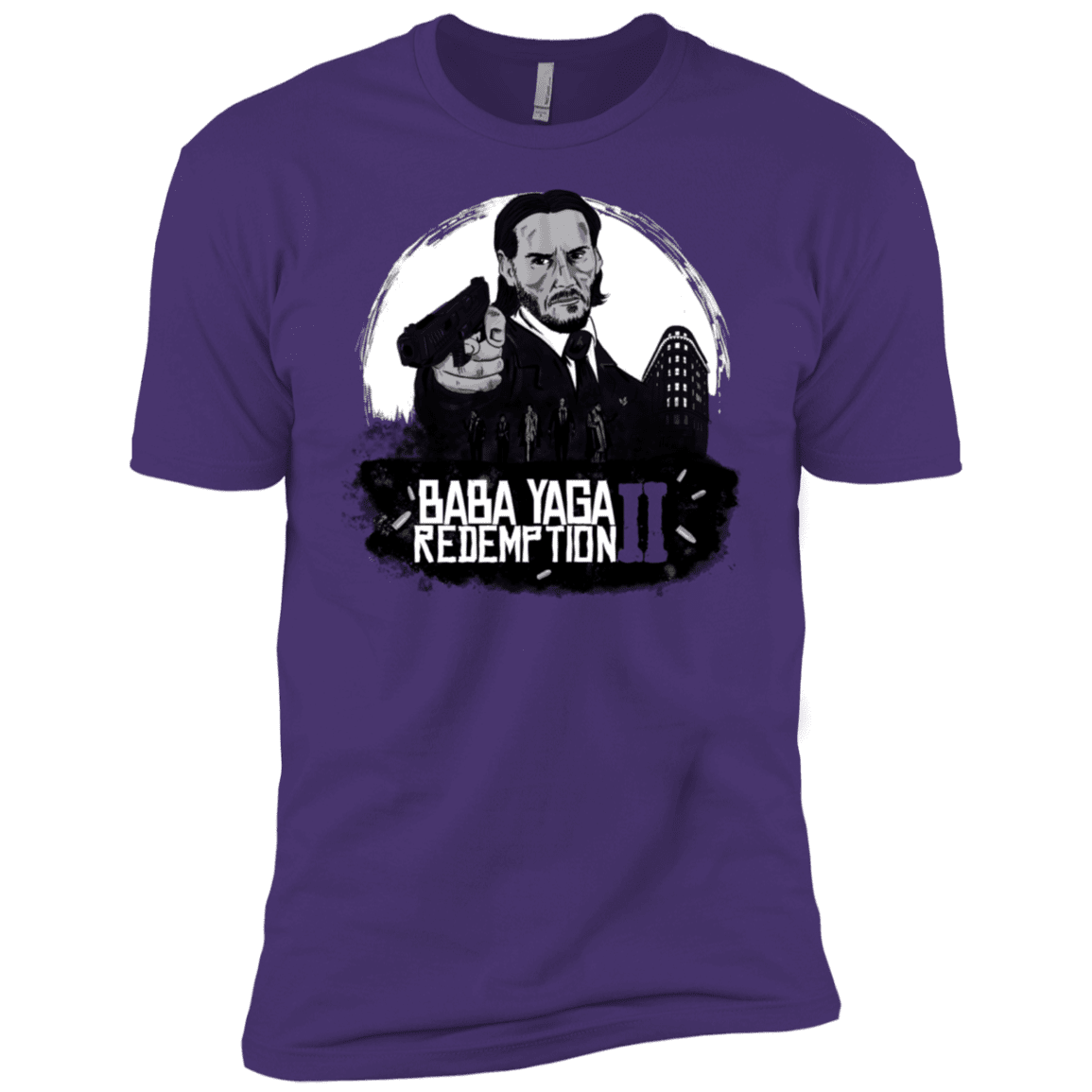 T-Shirts Purple Rush/ / X-Small Baba Yaga Redeption Men's Premium T-Shirt