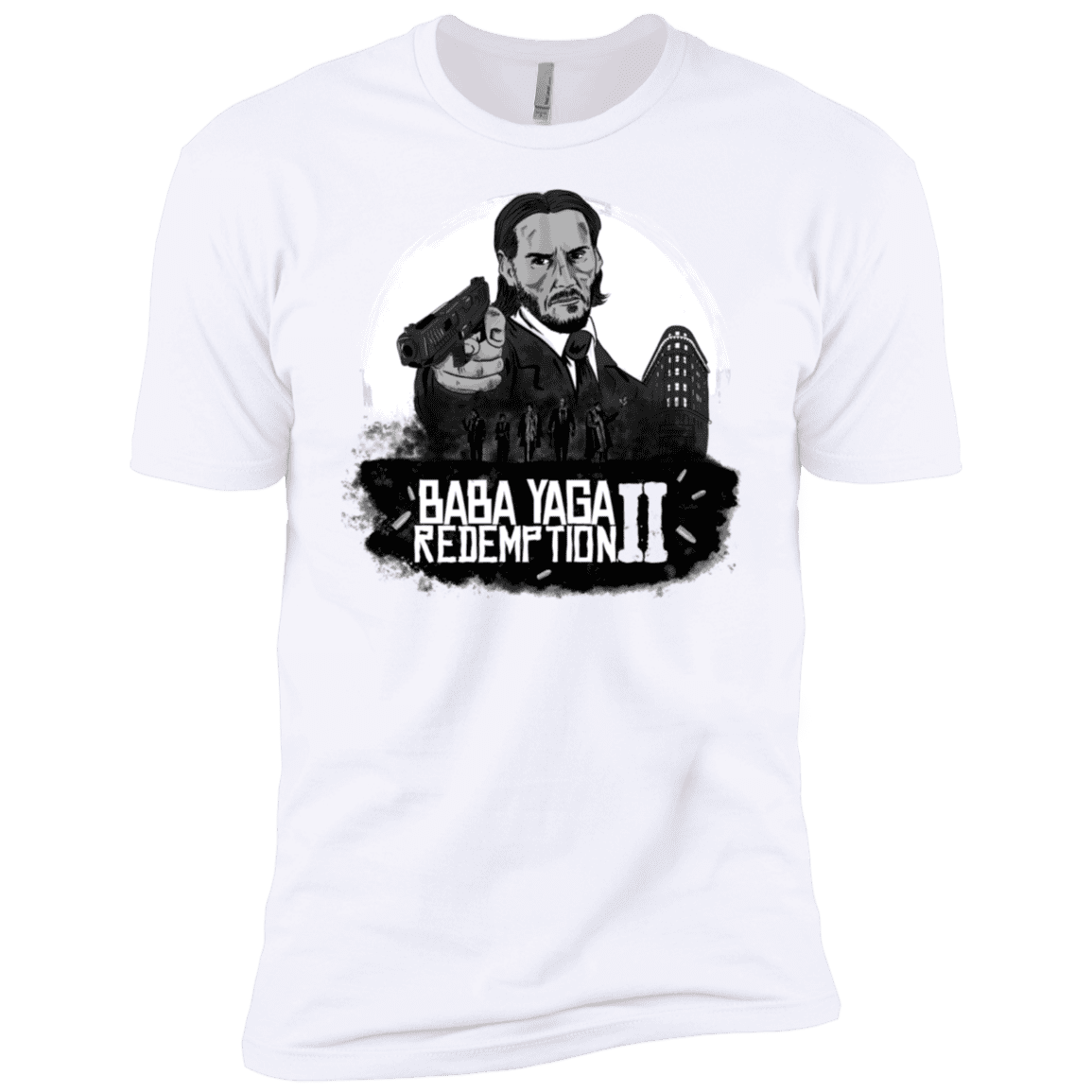 T-Shirts White / X-Small Baba Yaga Redeption Men's Premium T-Shirt