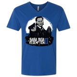 T-Shirts Royal / X-Small Baba Yaga Redeption Men's Premium V-Neck