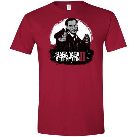 T-Shirts Cardinal Red / S Baba Yaga Redeption Men's Semi-Fitted Softstyle
