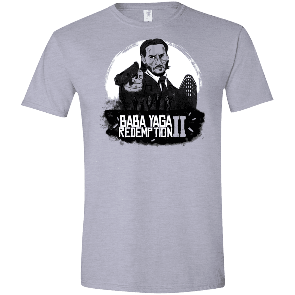 T-Shirts Sport Grey / X-Small Baba Yaga Redeption Men's Semi-Fitted Softstyle