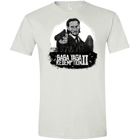 T-Shirts White / X-Small Baba Yaga Redeption Men's Semi-Fitted Softstyle