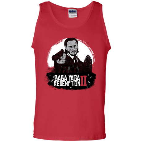 T-Shirts Red / S Baba Yaga Redeption Men's Tank Top