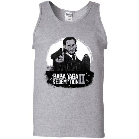 T-Shirts Sport Grey / S Baba Yaga Redeption Men's Tank Top