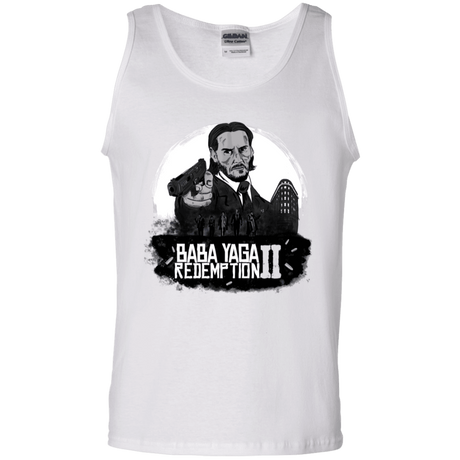 T-Shirts White / S Baba Yaga Redeption Men's Tank Top