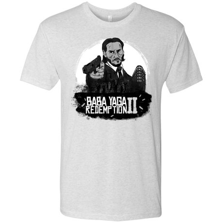 T-Shirts Heather White / S Baba Yaga Redeption Men's Triblend T-Shirt