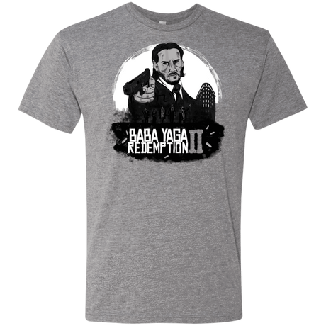 T-Shirts Premium Heather / S Baba Yaga Redeption Men's Triblend T-Shirt
