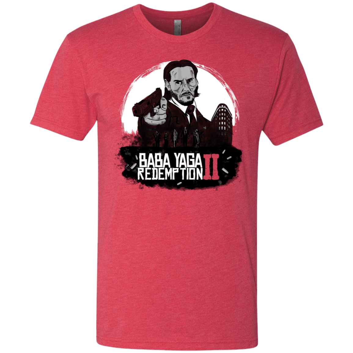 T-Shirts Vintage Red / S Baba Yaga Redeption Men's Triblend T-Shirt