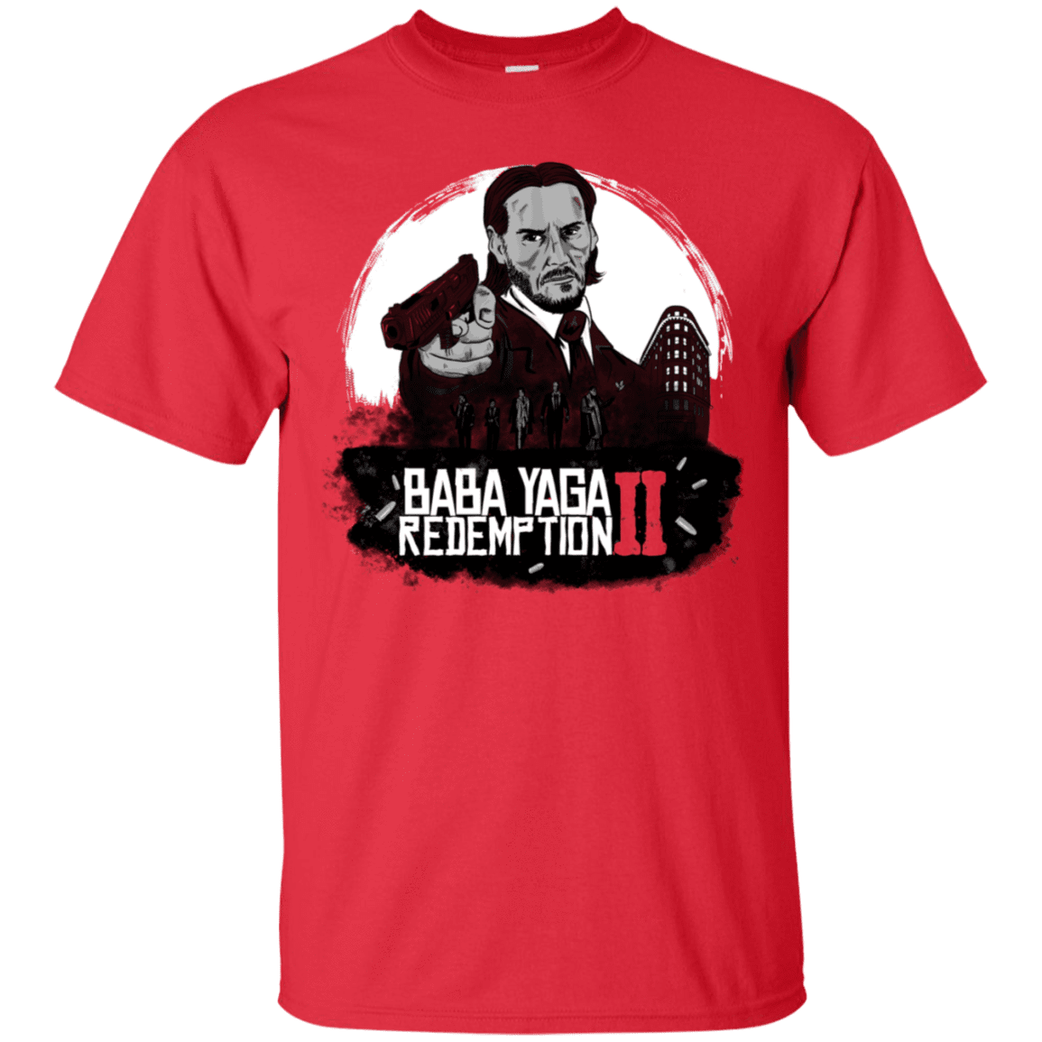 T-Shirts Red / S Baba Yaga Redeption T-Shirt