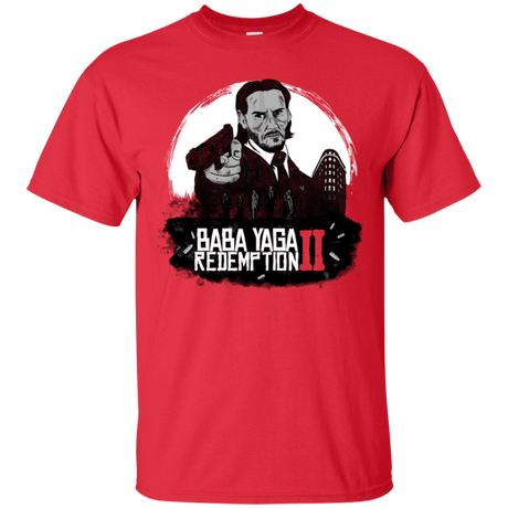 T-Shirts Red / S Baba Yaga Redeption T-Shirt