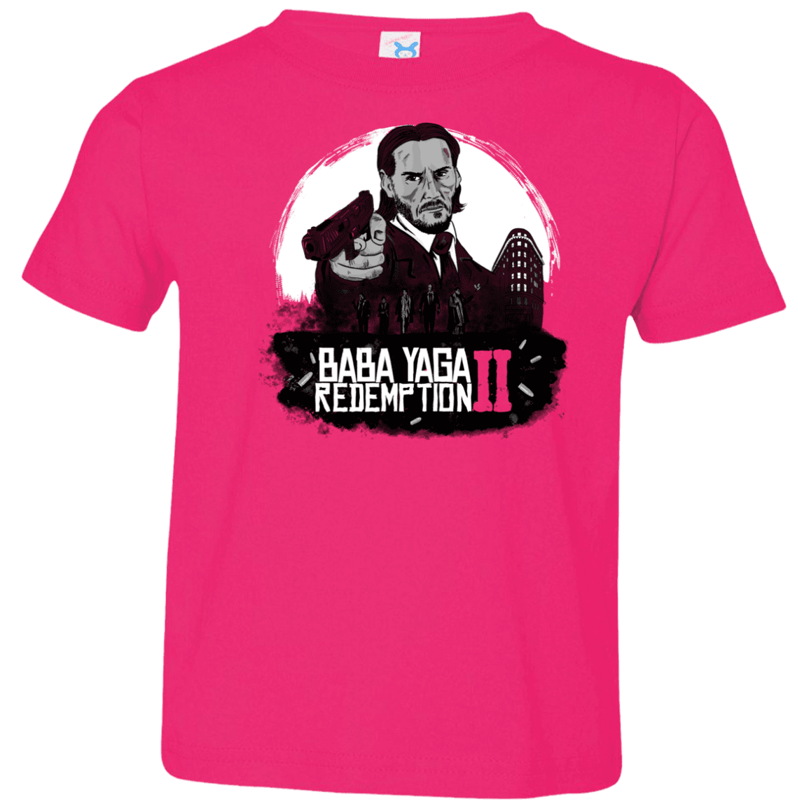 T-Shirts Hot Pink / 2T Baba Yaga Redeption Toddler Premium T-Shirt