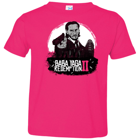 T-Shirts Hot Pink / 2T Baba Yaga Redeption Toddler Premium T-Shirt