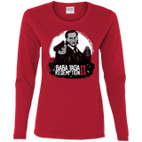 T-Shirts Red / S Baba Yaga Redeption Women's Long Sleeve T-Shirt