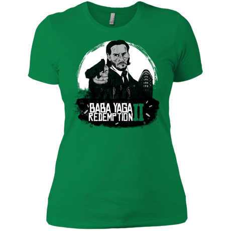 T-Shirts Kelly Green / X-Small Baba Yaga Redeption Women's Premium T-Shirt