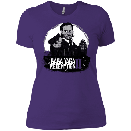 T-Shirts Purple Rush/ / X-Small Baba Yaga Redeption Women's Premium T-Shirt