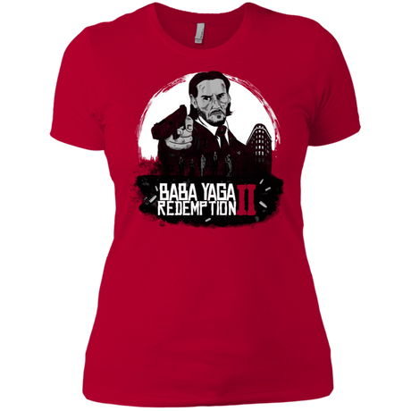 T-Shirts Red / X-Small Baba Yaga Redeption Women's Premium T-Shirt