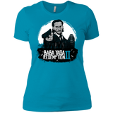 T-Shirts Turquoise / X-Small Baba Yaga Redeption Women's Premium T-Shirt