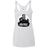 T-Shirts Heather White / X-Small Baba Yaga Redeption Women's Triblend Racerback Tank