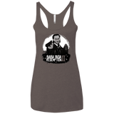 T-Shirts Macchiato / X-Small Baba Yaga Redeption Women's Triblend Racerback Tank