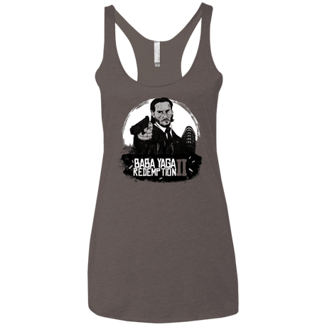 T-Shirts Macchiato / X-Small Baba Yaga Redeption Women's Triblend Racerback Tank