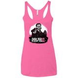 T-Shirts Vintage Pink / X-Small Baba Yaga Redeption Women's Triblend Racerback Tank
