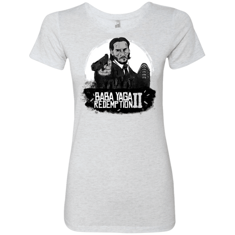 T-Shirts Heather White / S Baba Yaga Redeption Women's Triblend T-Shirt