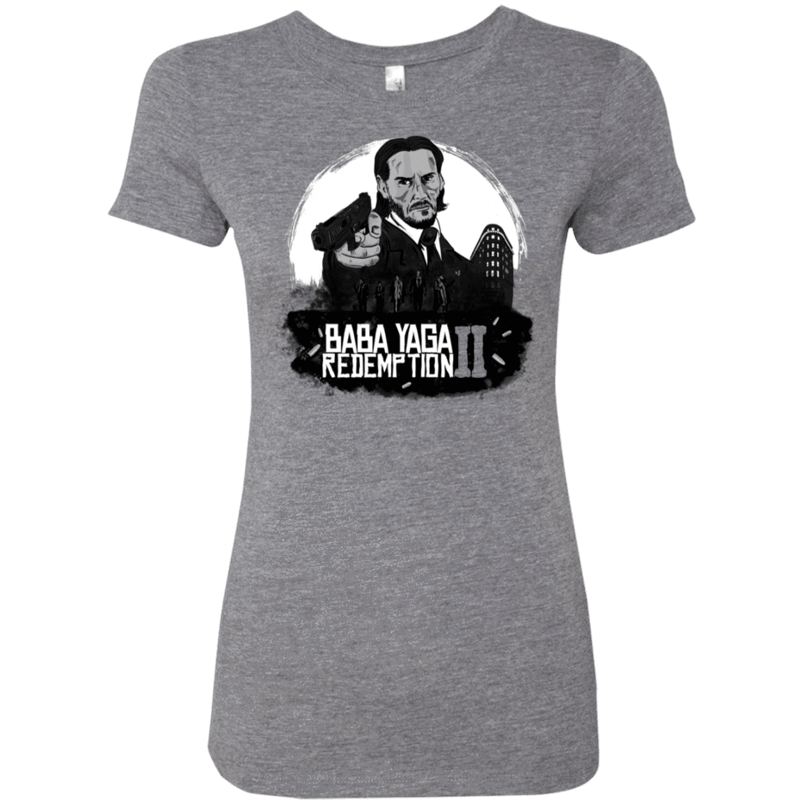 T-Shirts Premium Heather / S Baba Yaga Redeption Women's Triblend T-Shirt