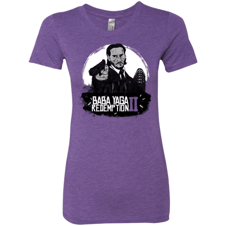 T-Shirts Purple Rush / S Baba Yaga Redeption Women's Triblend T-Shirt