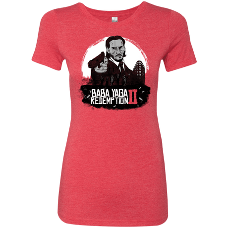 T-Shirts Vintage Red / S Baba Yaga Redeption Women's Triblend T-Shirt