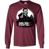 T-Shirts Maroon / YS Baba Yaga Redeption Youth Long Sleeve T-Shirt
