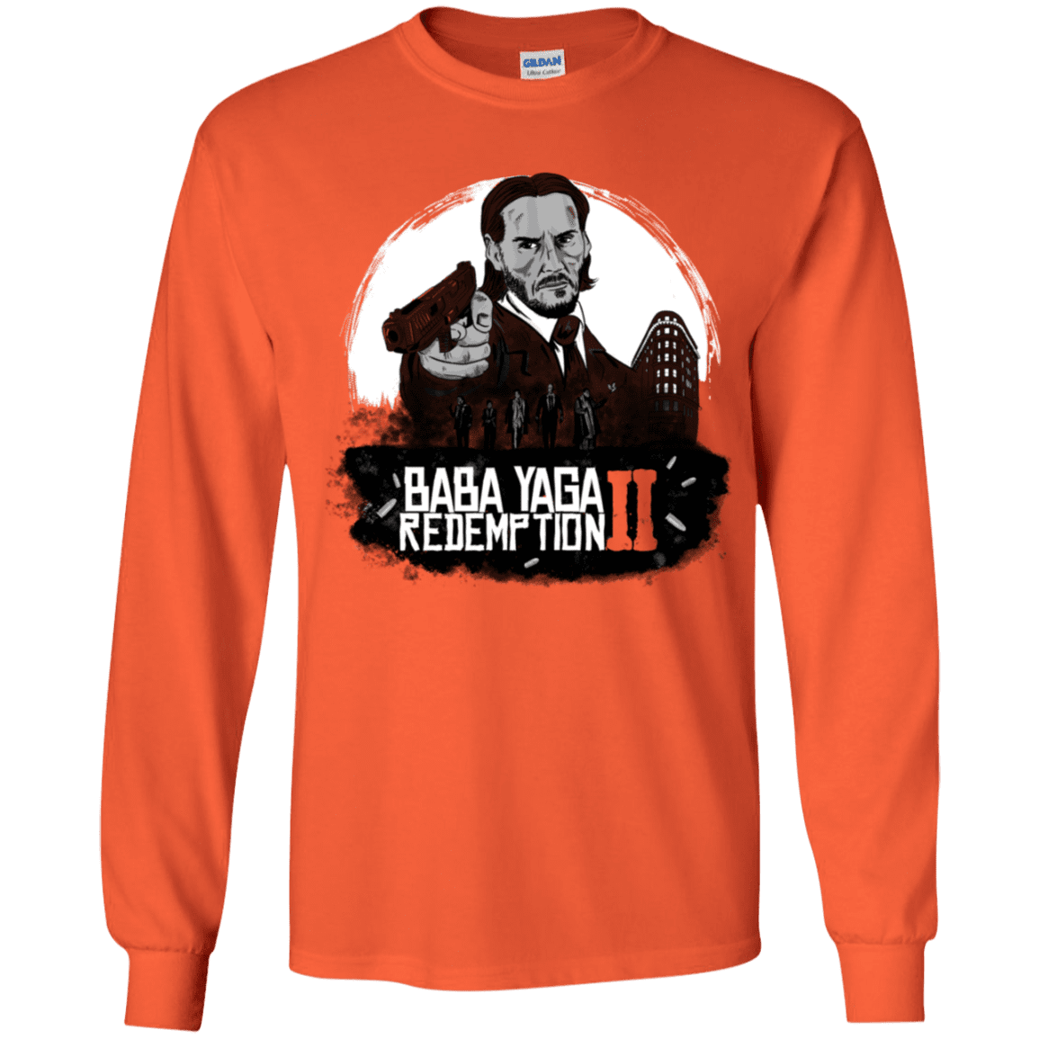 T-Shirts Orange / YS Baba Yaga Redeption Youth Long Sleeve T-Shirt