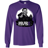 T-Shirts Purple / YS Baba Yaga Redeption Youth Long Sleeve T-Shirt