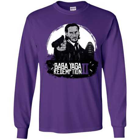 T-Shirts Purple / YS Baba Yaga Redeption Youth Long Sleeve T-Shirt
