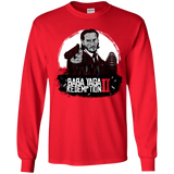 T-Shirts Red / YS Baba Yaga Redeption Youth Long Sleeve T-Shirt