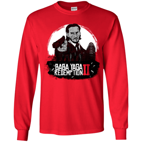 T-Shirts Red / YS Baba Yaga Redeption Youth Long Sleeve T-Shirt