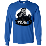 T-Shirts Royal / YS Baba Yaga Redeption Youth Long Sleeve T-Shirt