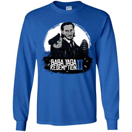 T-Shirts Royal / YS Baba Yaga Redeption Youth Long Sleeve T-Shirt