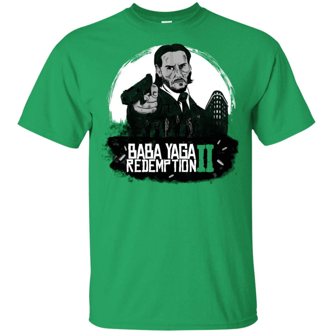 T-Shirts Irish Green / YXS Baba Yaga Redeption Youth T-Shirt