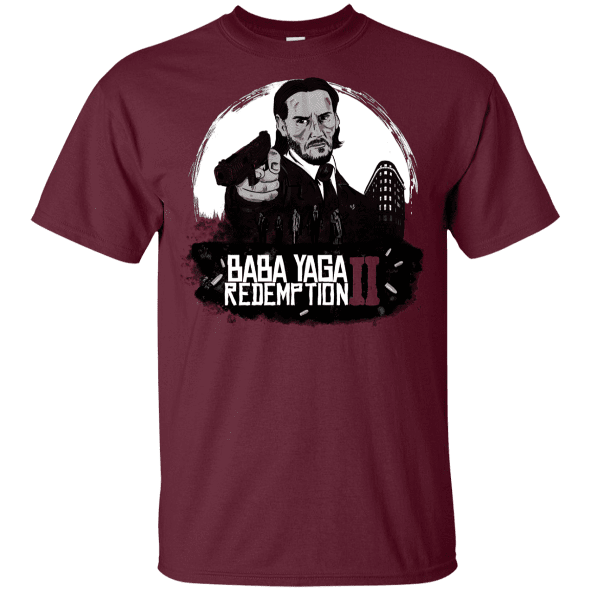 T-Shirts Maroon / YXS Baba Yaga Redeption Youth T-Shirt