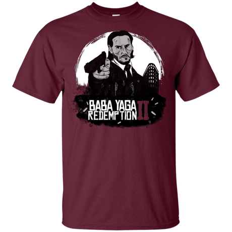 T-Shirts Maroon / YXS Baba Yaga Redeption Youth T-Shirt