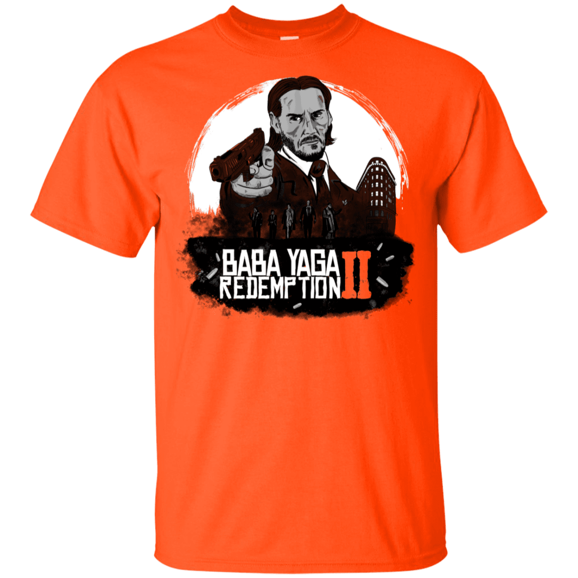 T-Shirts Orange / YXS Baba Yaga Redeption Youth T-Shirt